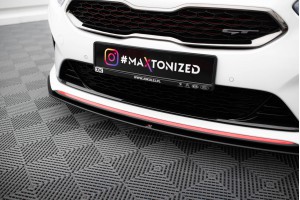 Street Pro Front Splitter Kia Ceed GT Mk3 / Proceed Mk1 - Black