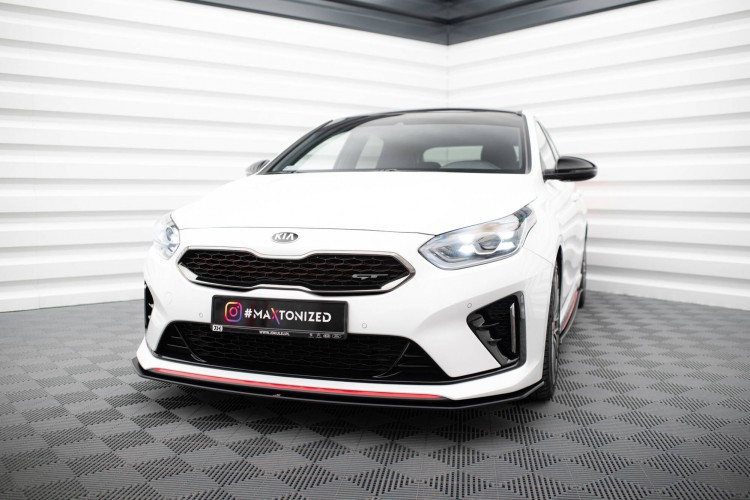 Street Pro Πρόσθιο splitter Kia Ceed GT Mk3 / Proceed Mk1