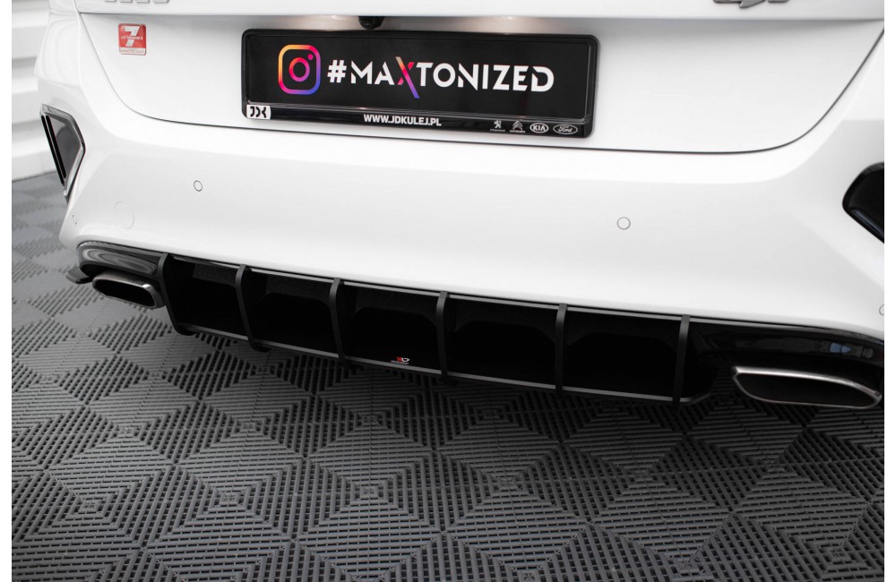 Street Pro Rear Diffuser Kia Ceed GT Mk3  - Black