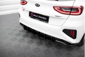Street Pro Rear Diffuser Kia Ceed GT Mk3  - Black