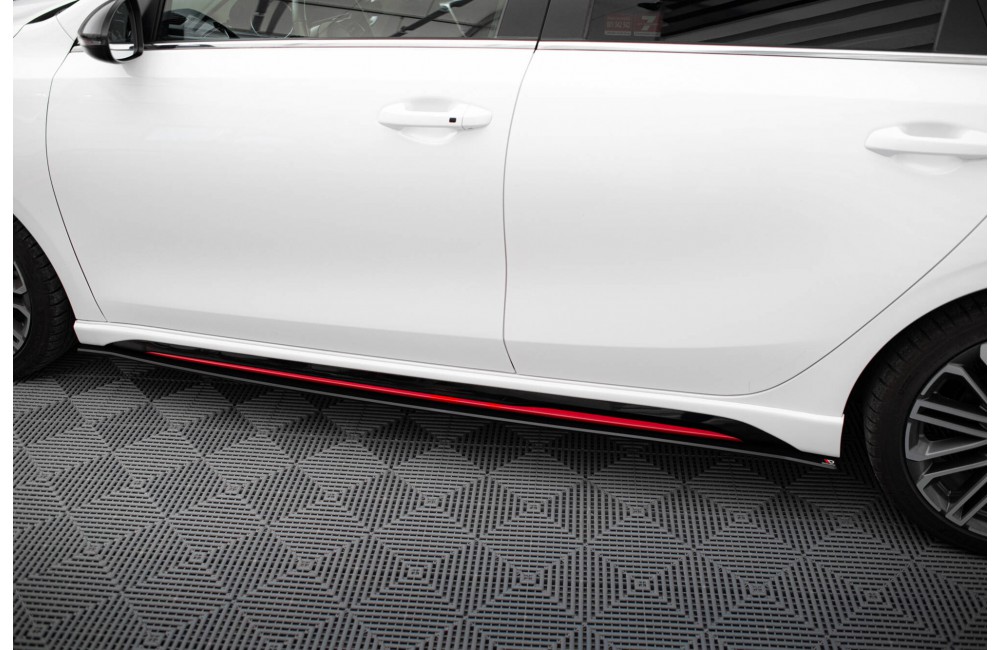 Street Pro Side Skirts Diffusers Kia Ceed GT Mk3 / Proceed Mk1 - Black Street Pro Side Skirts Diffusers Kia Ceed GT Mk3 / Proceed Mk1 - Black