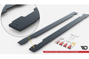 Street Pro Side Skirts Diffusers Kia Ceed GT Mk3 / Proceed Mk1 - Black Street Pro Side Skirts Diffusers Kia Ceed GT Mk3 / Proceed Mk1 - Black