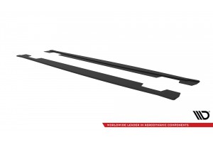 Street Pro Side Skirts Diffusers Kia Ceed GT Mk3 / Proceed Mk1 - Black-Red Street Pro Side Skirts Diffusers Kia Ceed GT Mk3 / Proceed Mk1 - Black-Red