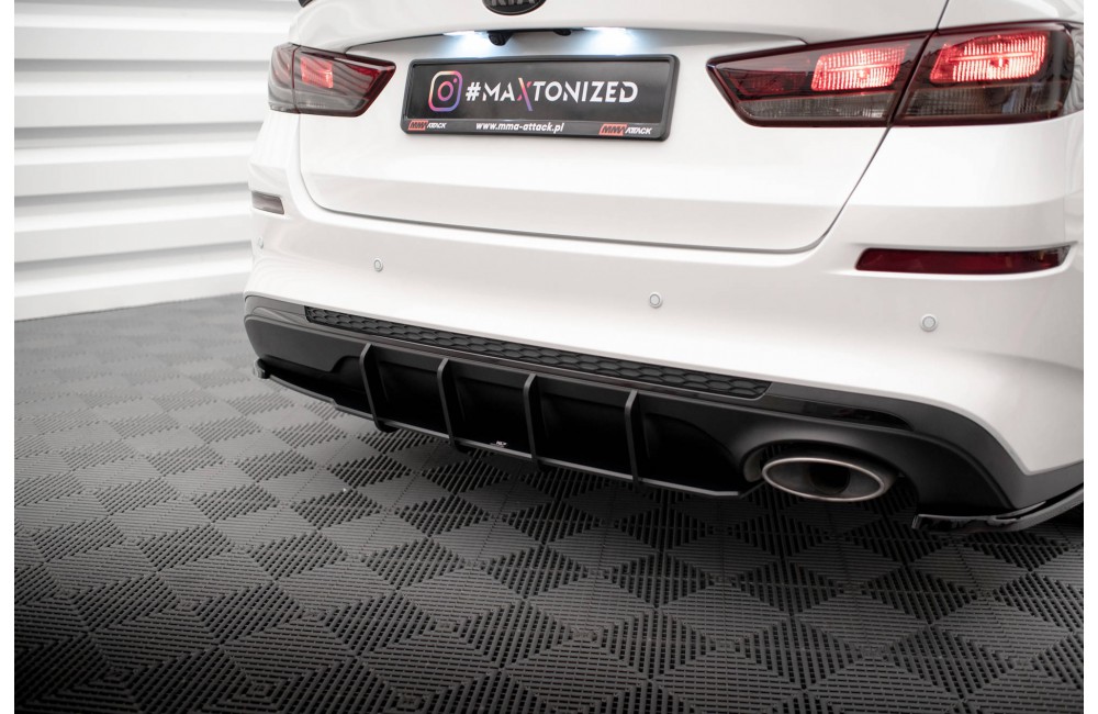 Street Pro Rear Diffuser Kia Optima Mk4 Facelift - Black