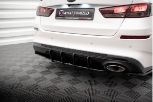 Street Pro Rear Diffuser Kia Optima Mk4 Facelift - Black