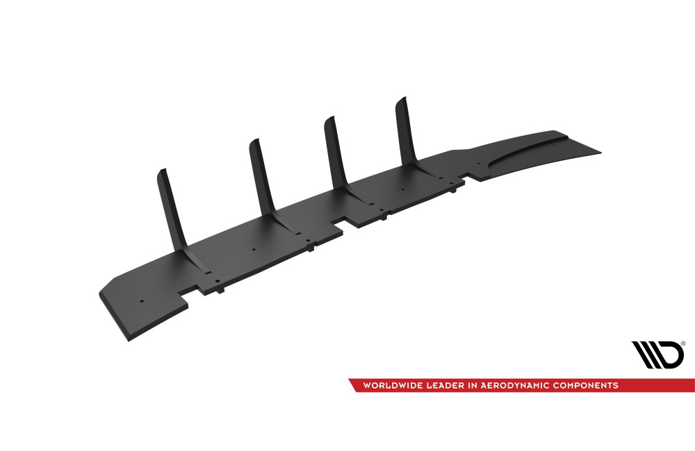 Street Pro Rear Diffuser Kia Optima Mk4 Facelift - Black