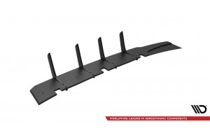 Street Pro Rear Diffuser Kia Optima Mk4 Facelift - Black