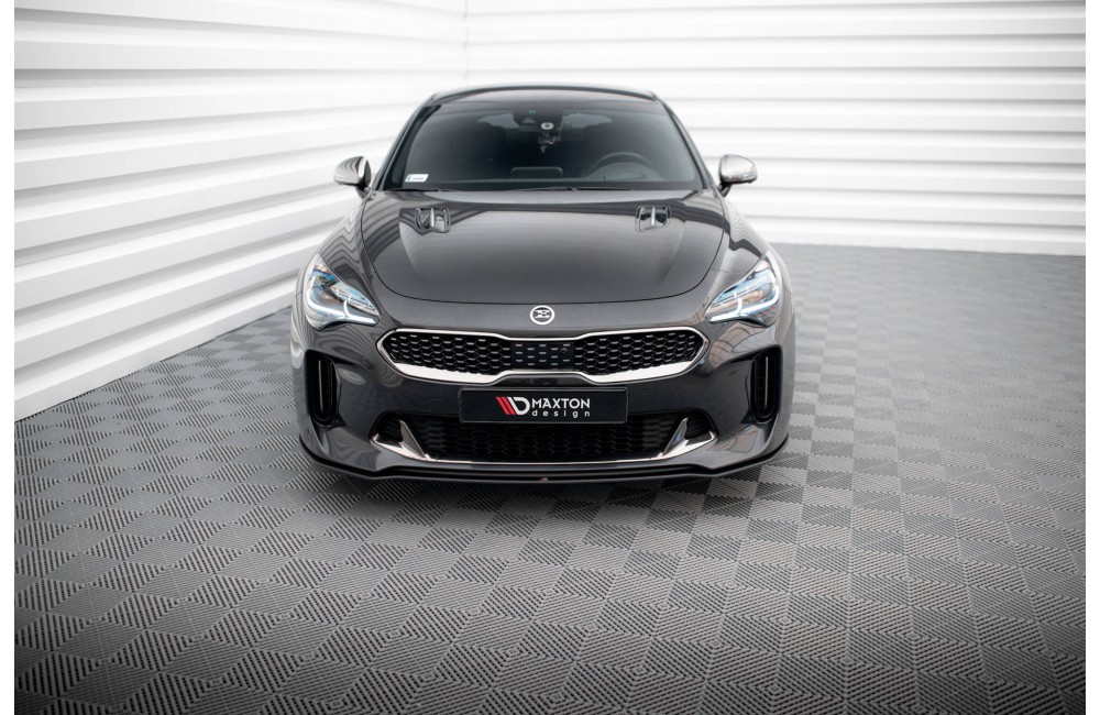 Street Pro Front Splitter Kia Stinger GT / GT-Line / Standard Mk1 - Black