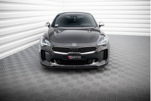 Street Pro Front Splitter Kia Stinger GT / GT-Line / Standard Mk1 - Black