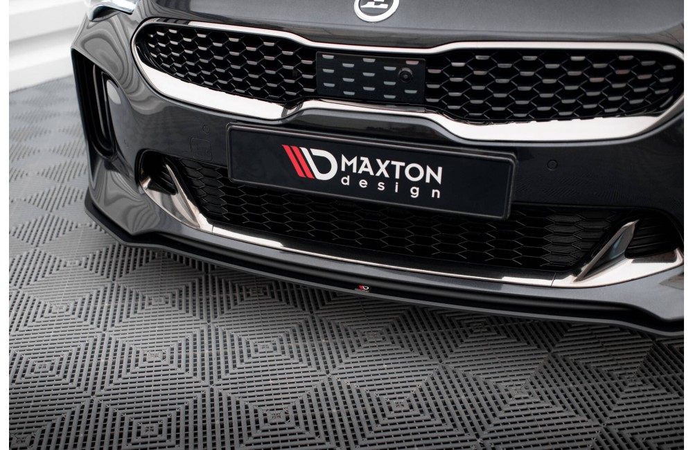 Street Pro Front Splitter Kia Stinger GT / GT-Line / Standard Mk1 - Black