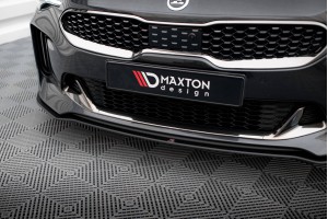 Street Pro Front Splitter Kia Stinger GT / GT-Line / Standard Mk1 - Black