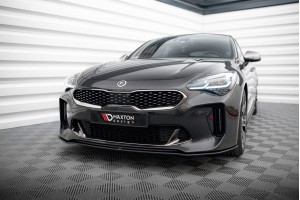 Street Pro Front Splitter Kia Stinger GT / GT-Line / Standard Mk1 - Black