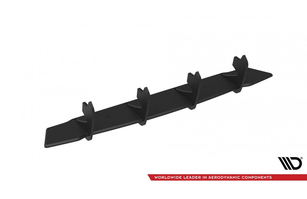Street Pro Rear Diffuser V.1 Kia Stinger GT / GT-Line  Mk1 - Black