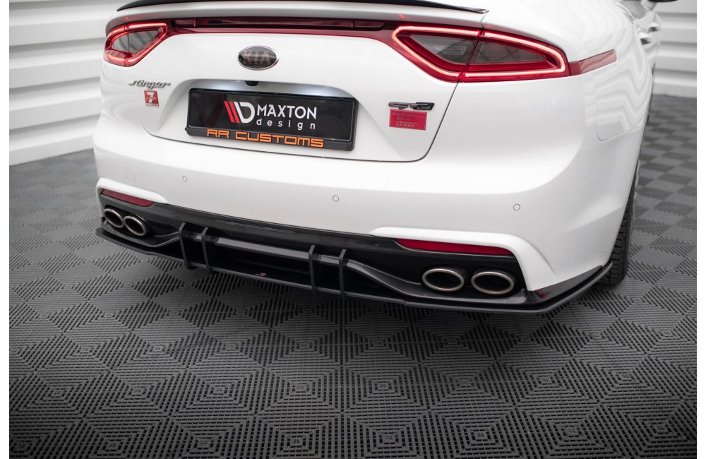 Street Pro Rear Diffuser Kia Stinger Mk1 - Black