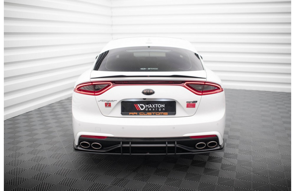 Street Pro Rear Diffuser Kia Stinger Mk1 - Black