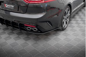 Street Pro Rear Side Splitters Kia Stinger GT / GT-Line Mk1 - Black Street Pro Rear Side Splitters Kia Stinger GT / GT-Line Mk1 - Black