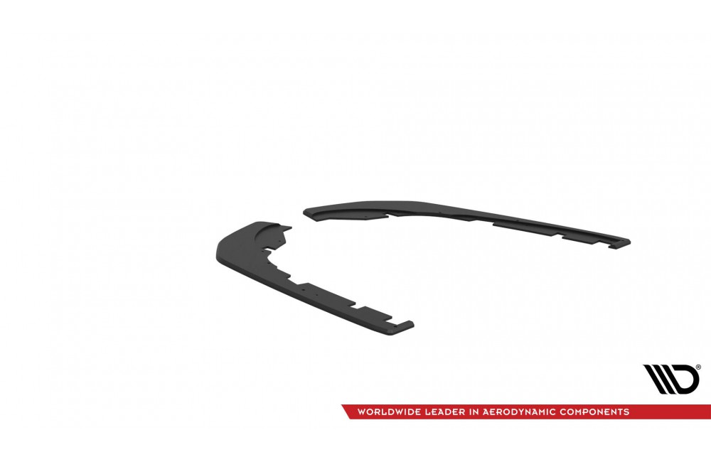 Street Pro Rear Side Splitters Kia Stinger GT / GT-Line Mk1 - Black Street Pro Rear Side Splitters Kia Stinger GT / GT-Line Mk1 - Black