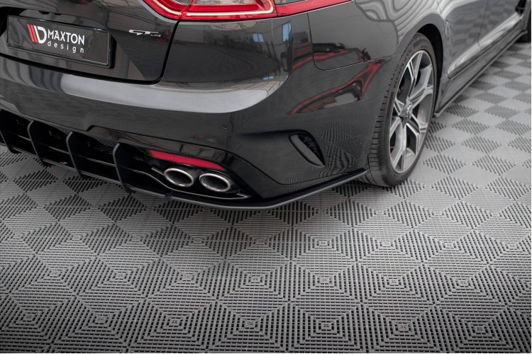 Street Pro Οπίσθιοι Πλευρικοί Splitters Kia Stinger GT / GT-Line Mk1