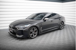 Street Pro Side Skirts Diffusers Kia Stinger GT / GT-Line / Standard Mk1 - Black