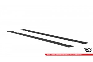 Street Pro Side Skirts Diffusers Kia Stinger GT / GT-Line / Standard Mk1 - Black