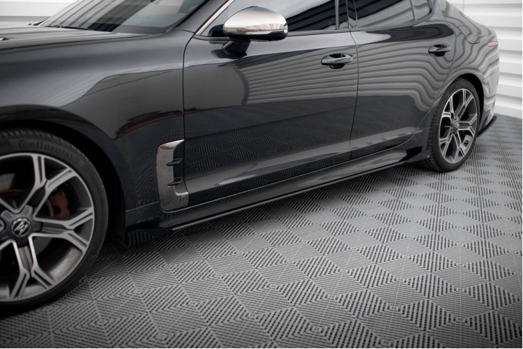 Street Pro Αεραγωγοί Πλευρικών Σκηνών + Flaps Kia Stinger GT / GT-Line / Standard Mk1