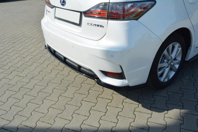 Πίσω Splitter Lexus CT Mk1 Facelift (χωρίς κάθετες ράβδους)