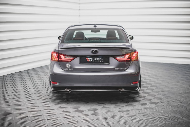 Πίσω Splitter (με κάθετους στύλους) Lexus GS F Sport Hybrid Mk4 (L10)