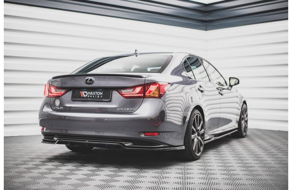 Rear Splitter (with vertical bars) Lexus GS F Sport Hybrid Mk4 (L10)