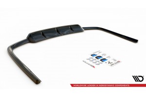 Rear Splitter (with vertical bars) Lexus GS F Sport Hybrid Mk4 (L10)