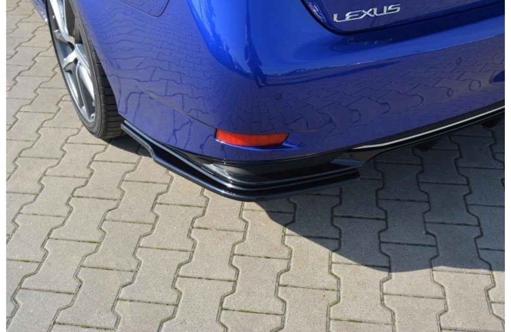 REAR SIDE SPLITTERS Lexus GS Mk4 Facelift H