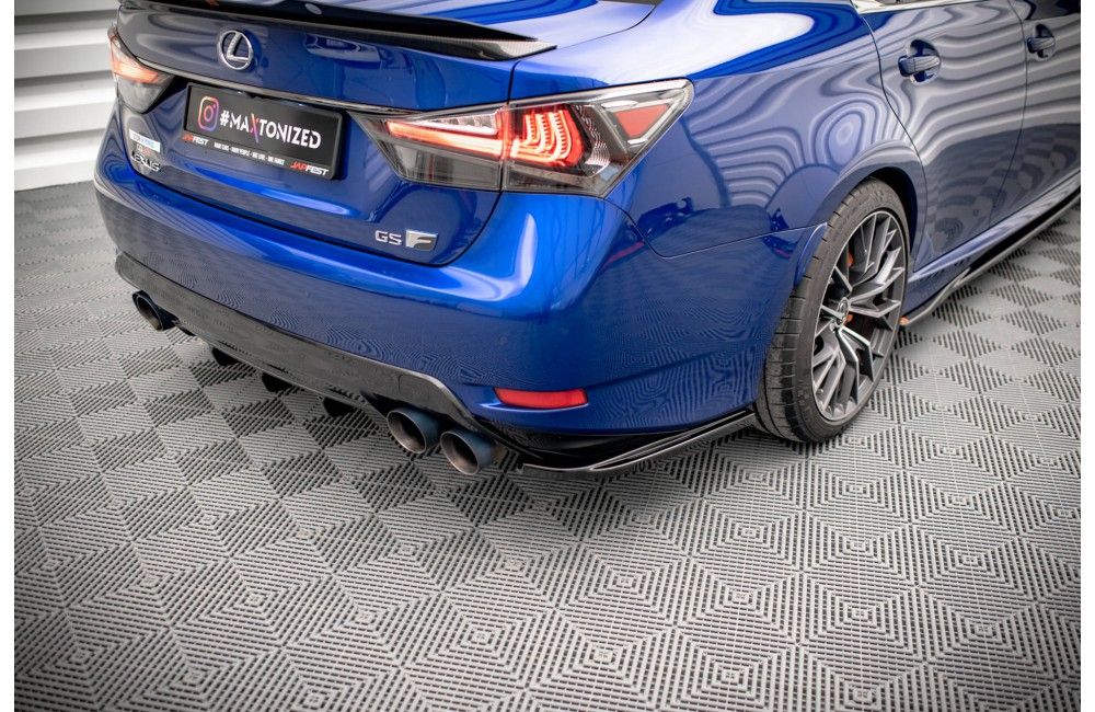 Rear Side Splitters Lexus GS F Mk4 Facelift