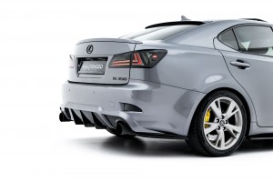 Rear Side Splitters Lexus IS F-Sport Mk2 (XE20) Facelift