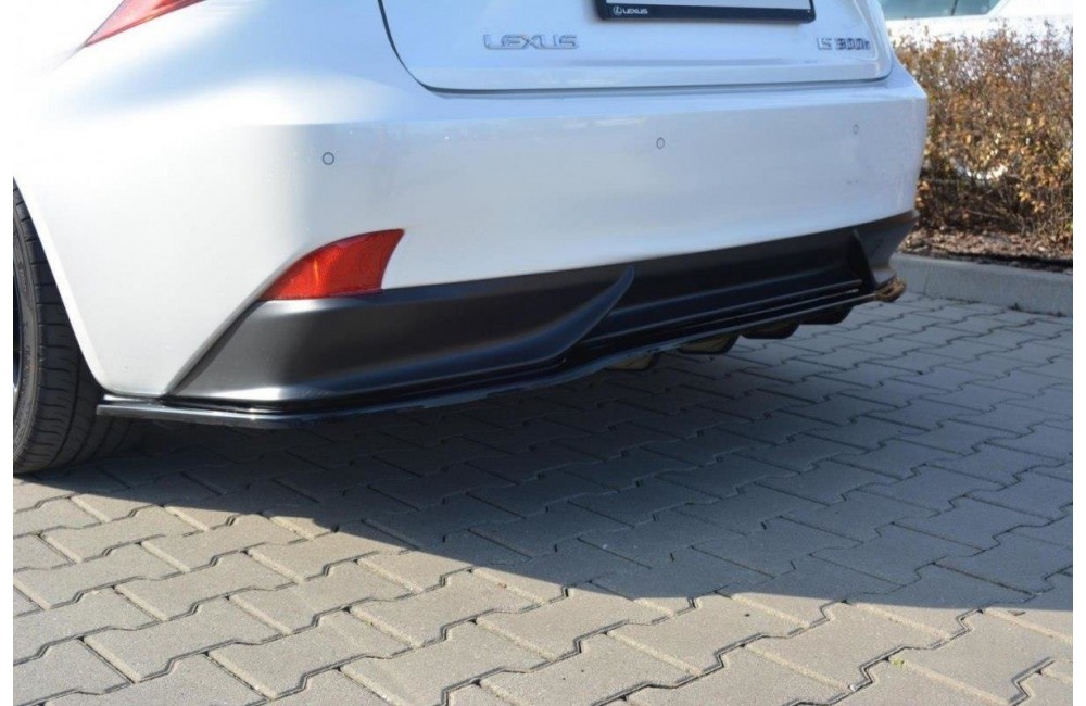 Rear Splitter Lexus IS Mk3 H (with vertical bars)
