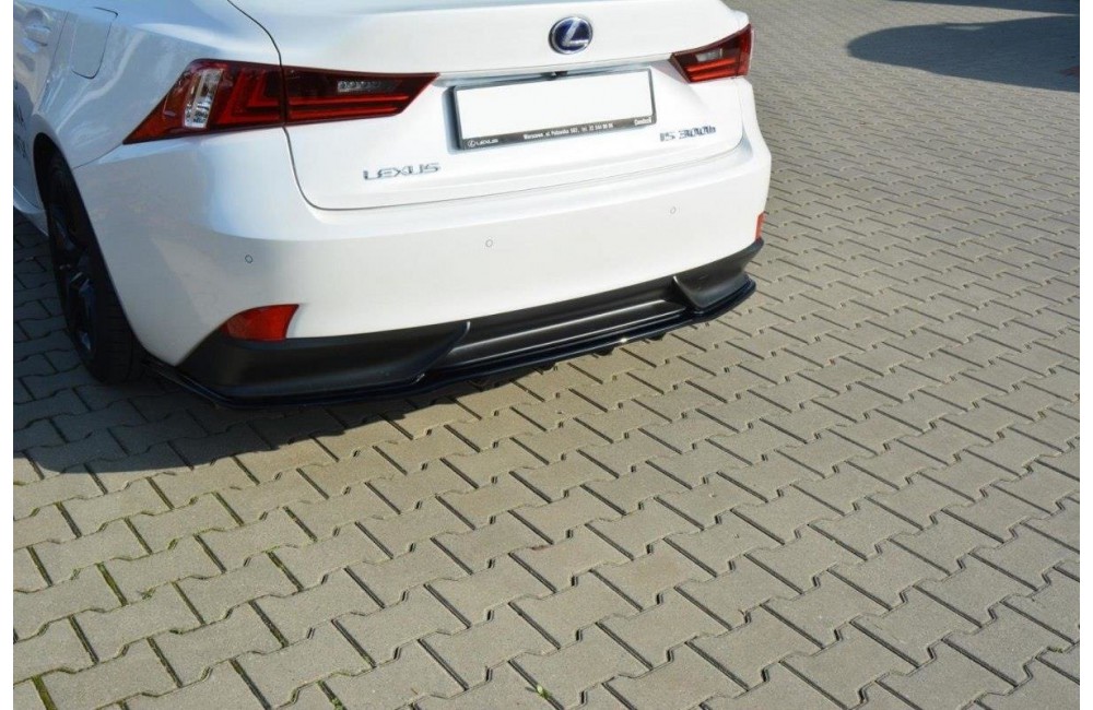 Rear Splitter Lexus IS Mk3 H (with vertical bars)