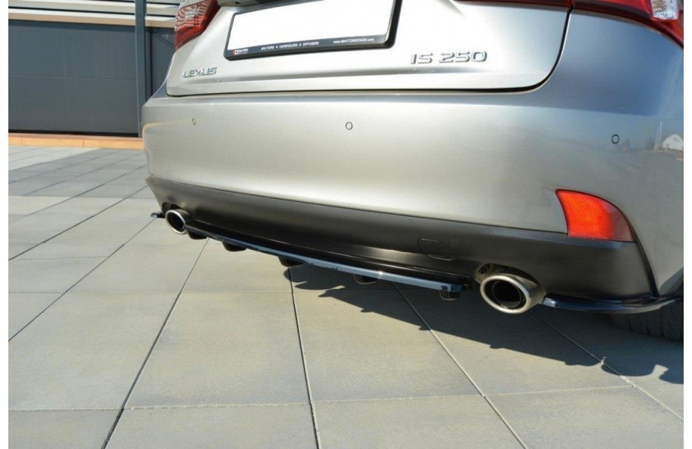 Rear Splitter Lexus IS Mk3 T (with vertical bars)