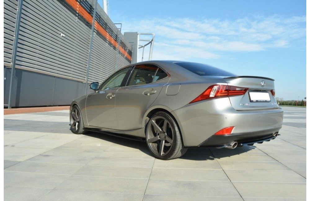 Rear Splitter Lexus IS Mk3 T (with vertical bars)