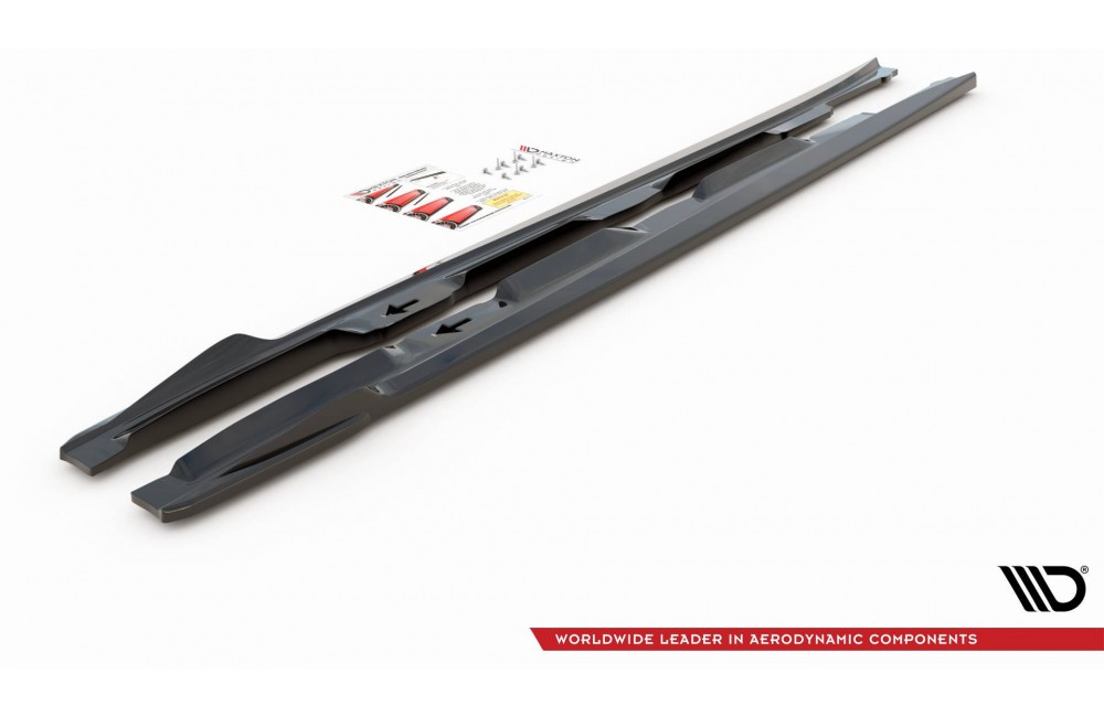 Side Skirts Diffusers Lexus IS F Mk2