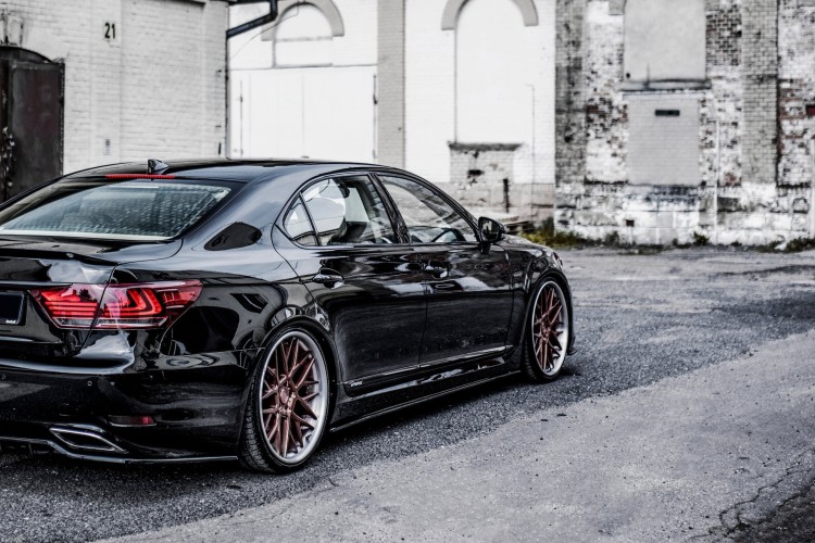 Side Skirts Diffusers Lexus LS Long Wheelbase Mk4 Facelift