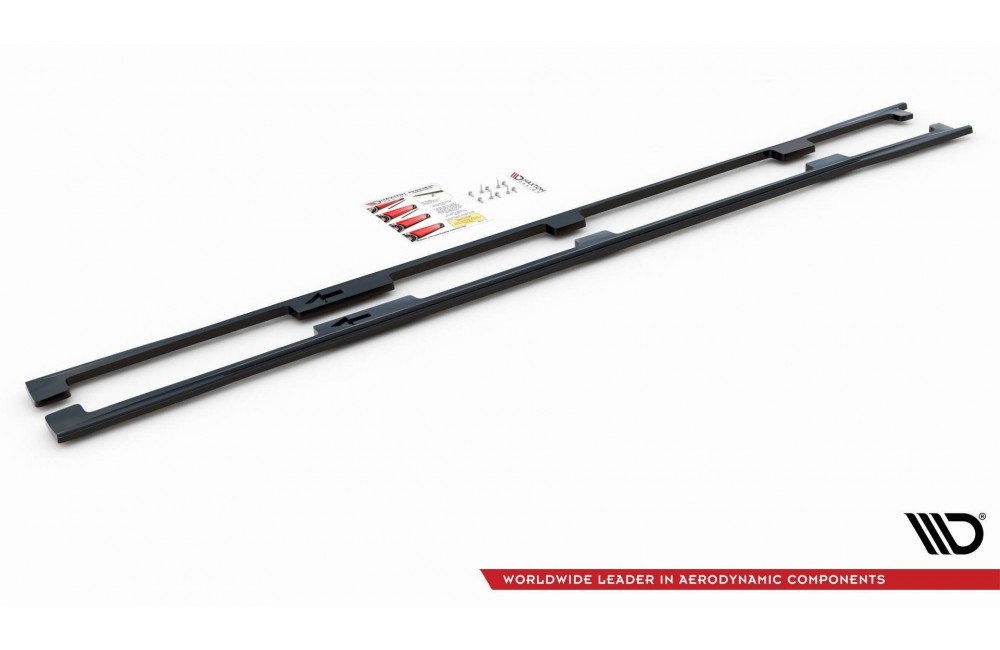 Side Skirts Diffusers Lexus LS Long Wheelbase Mk4 Facelift