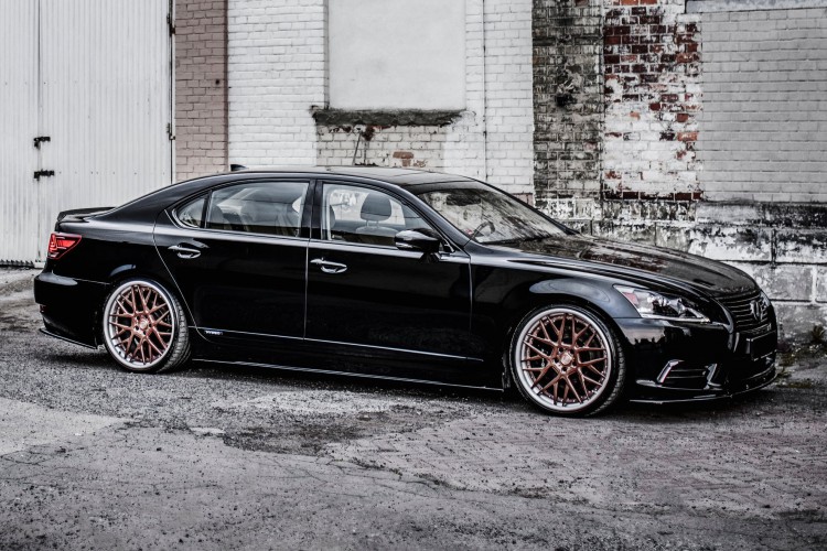 Side Skirts Diffusers Lexus LS Long Wheelbase Mk4 Facelift