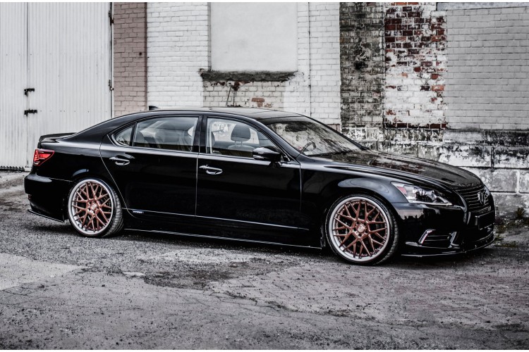 Side Skirts Diffusers Lexus LS Long Wheelbase Mk4 Facelift