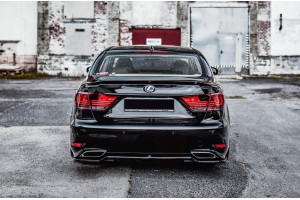 Rear Splitter (with vertical bars) Leuxs LS Mk4 Facelift