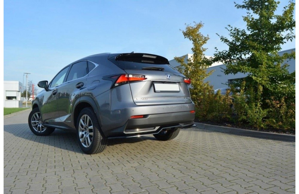 Rear Splitter Lexus NX Mk1 H (with vertical bars)