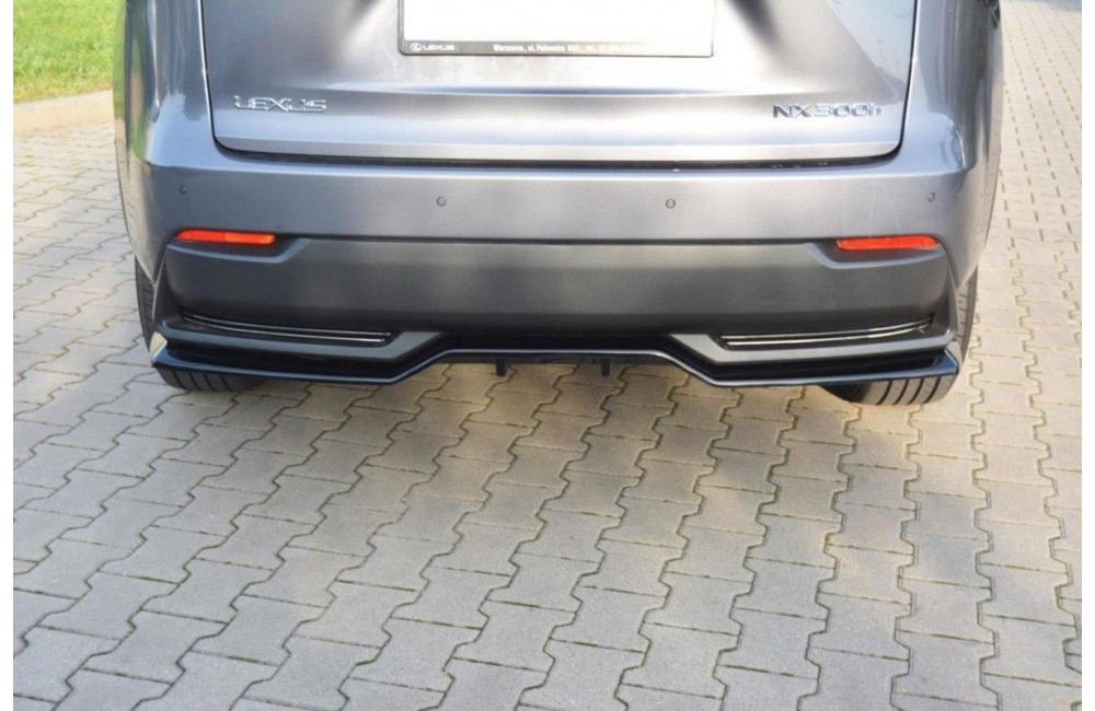 Rear Splitter Lexus NX Mk1 H (with vertical bars)