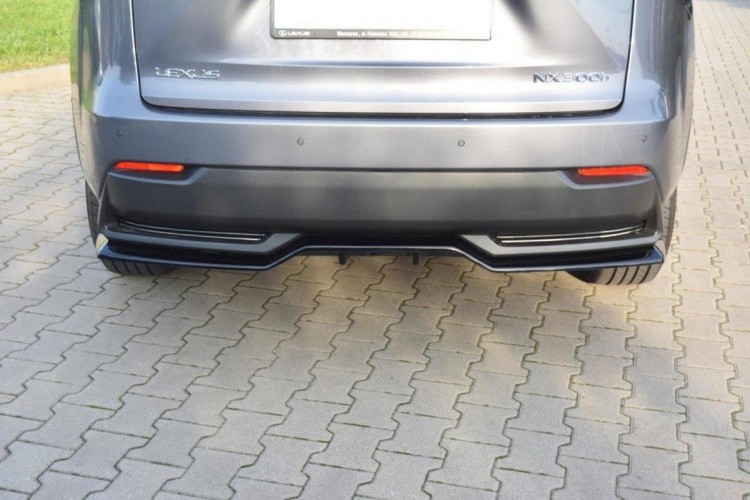 Πίσω Splitter Lexus NX Mk1 H (με κάθετες ράβδους)