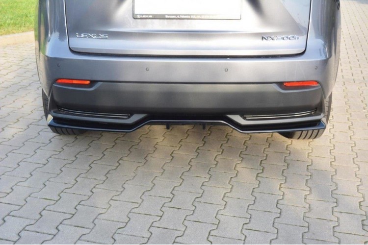 Πίσω Splitter Lexus NX Mk1 H (με κάθετες ράβδους)