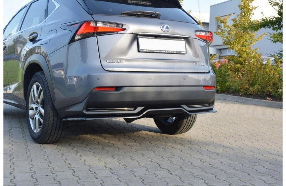Rear Splitter Lexus NX Mk1 H (without vertical bars)