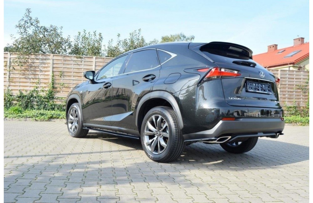 REAR SIDE SPLITTERS Lexus NX Mk1 T