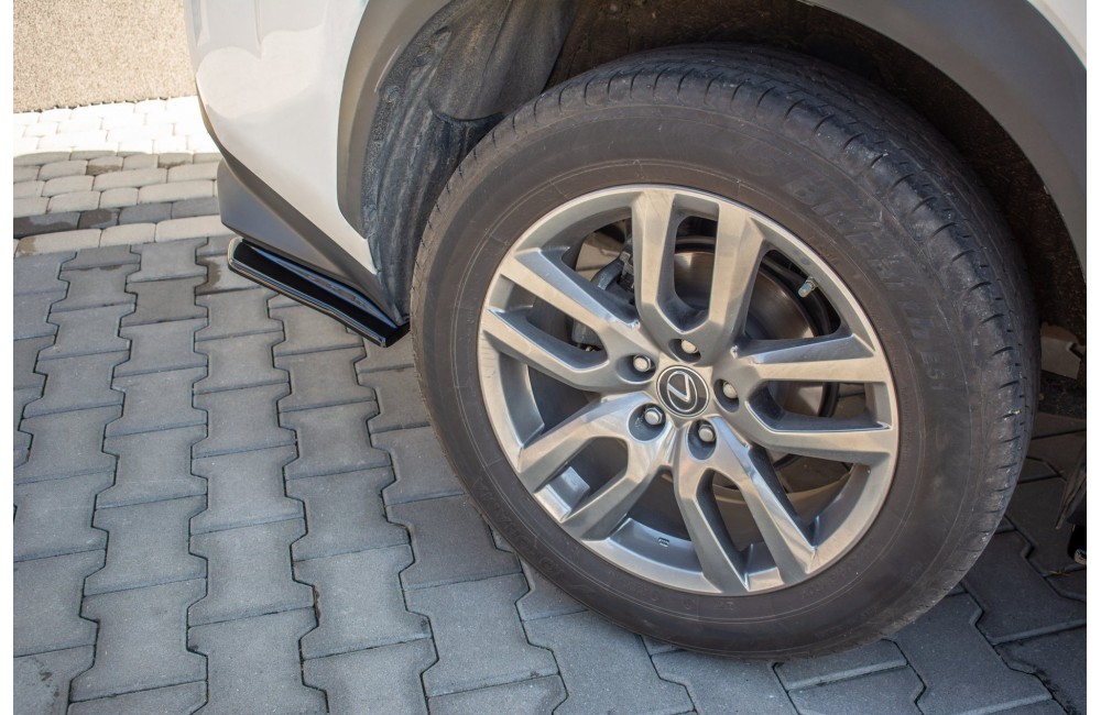 Rear Side Splitters Lexus NX Facelift