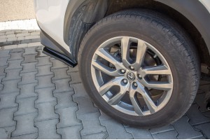 Rear Side Splitters Lexus NX Facelift